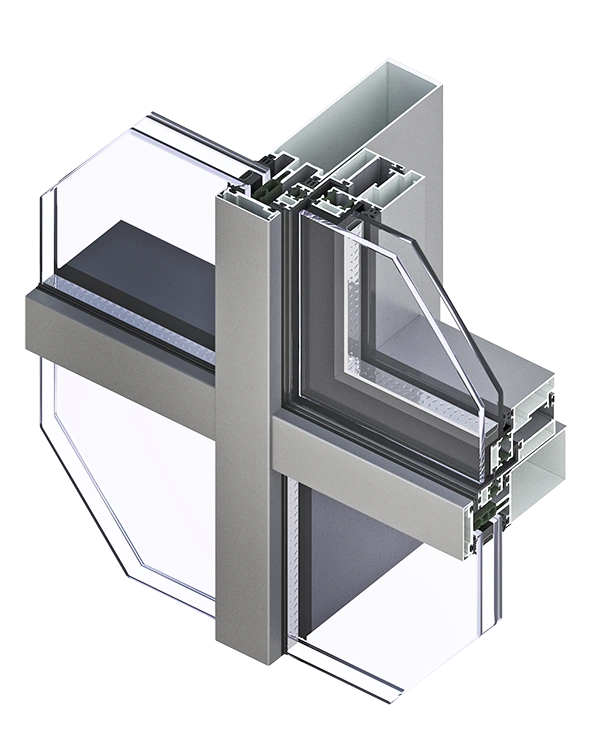 سیستم کرتین وال استیک ترمال بریک